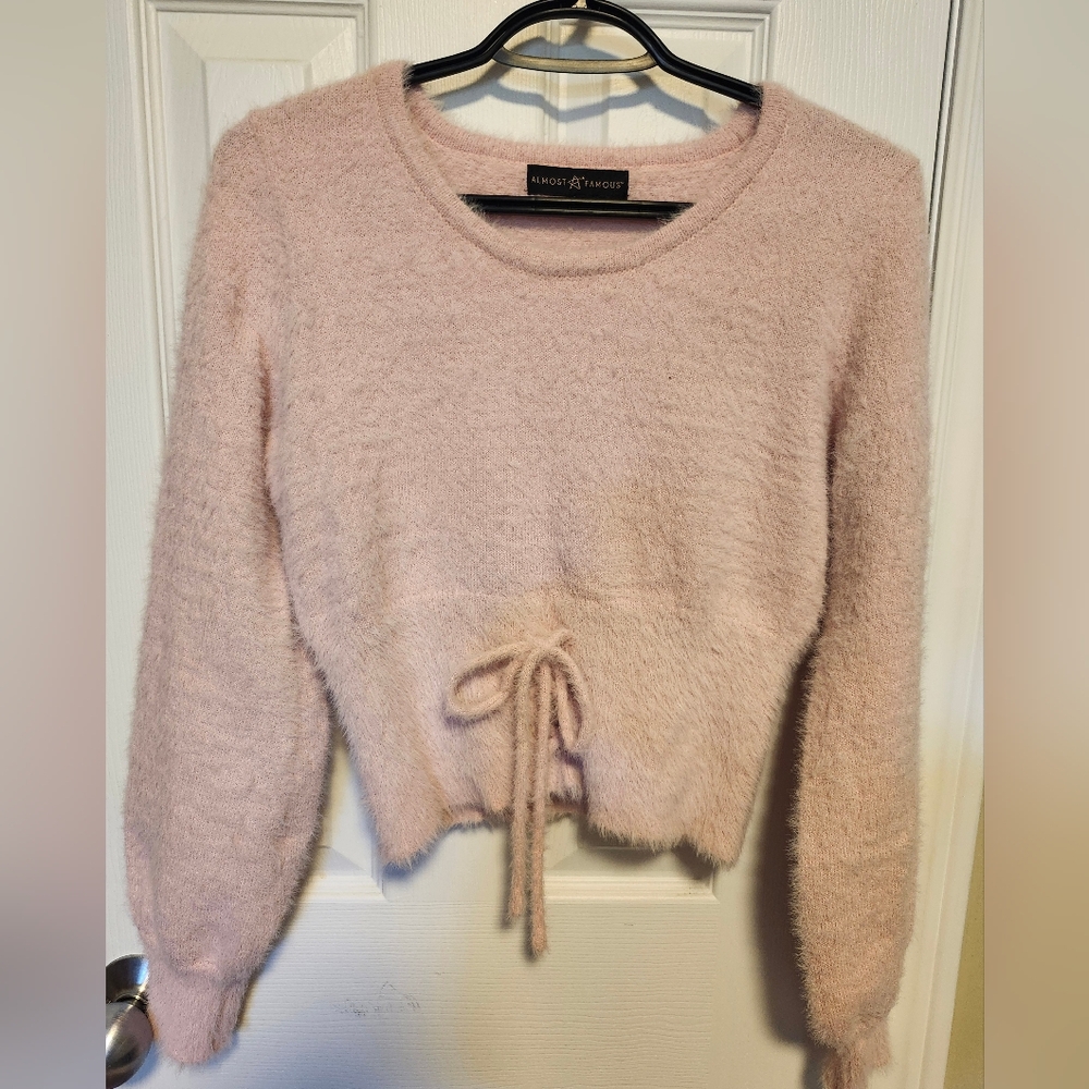 3/$50 Fuzzy Pink Sweater
